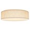 Nuvo 15-Inch CCT Selectable Fabric Drum LED Decor Flsh Mnt Fixture, Beige Fabric Shade, Acrylic Diffuser 62/998 - alternate 5
